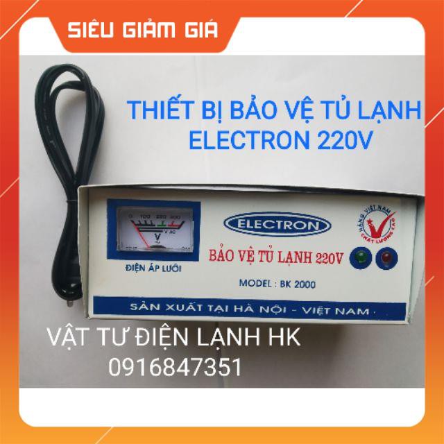 Bộ thiết bị bảo vệ tủ lạnh ELECTRON 220V Relay BK 2000