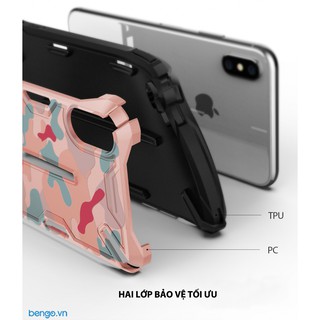 Ốp lưng iPhone Xs/ iPhone X Ringke Dual X Camo