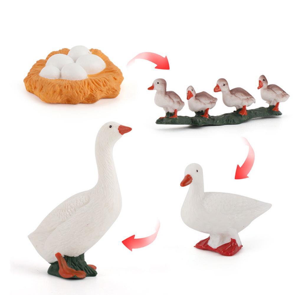 Set 4 Mô Hình Đồ Chơi Chú Vịt Kích Thích Tăng Trưởng Cho Bé