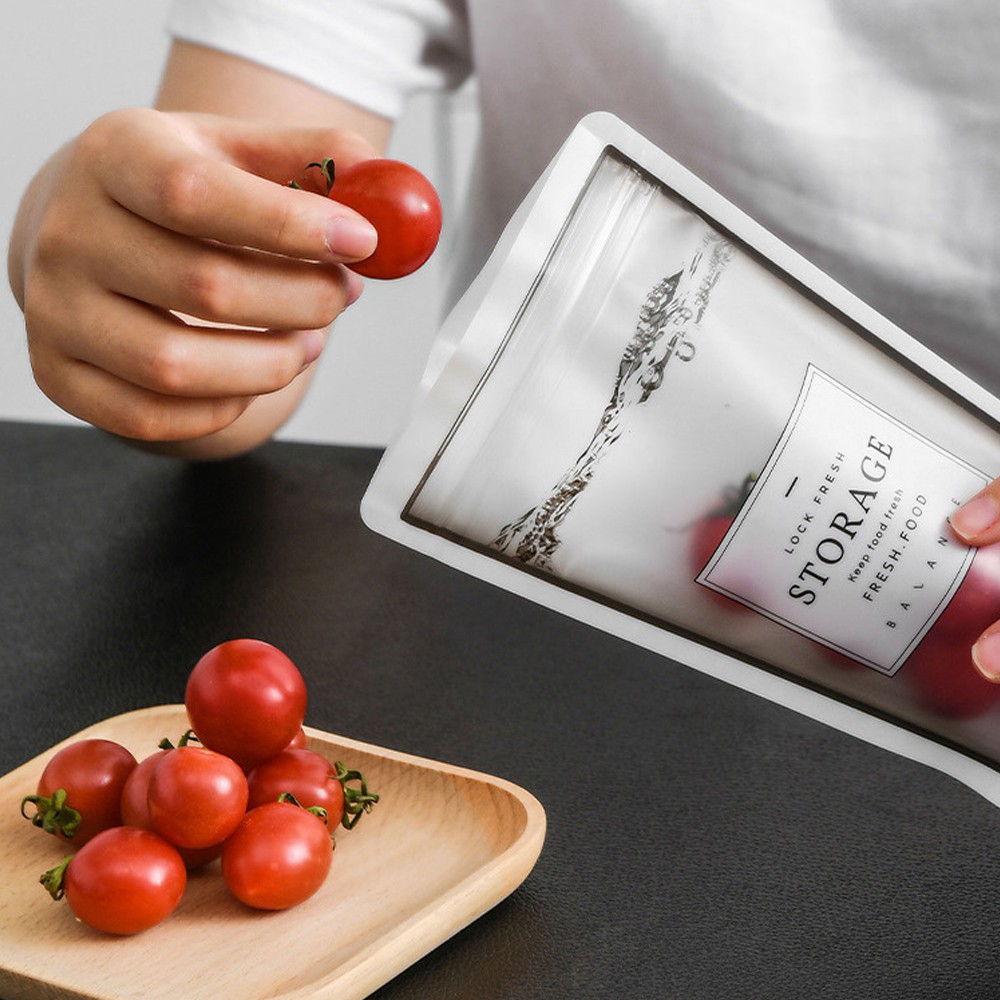 Túi Zip Hoạ Tiết Bảo Quản Thực Phẩm