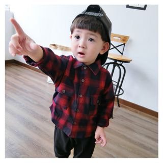 Sỉ áo sơ mi kẻ bé