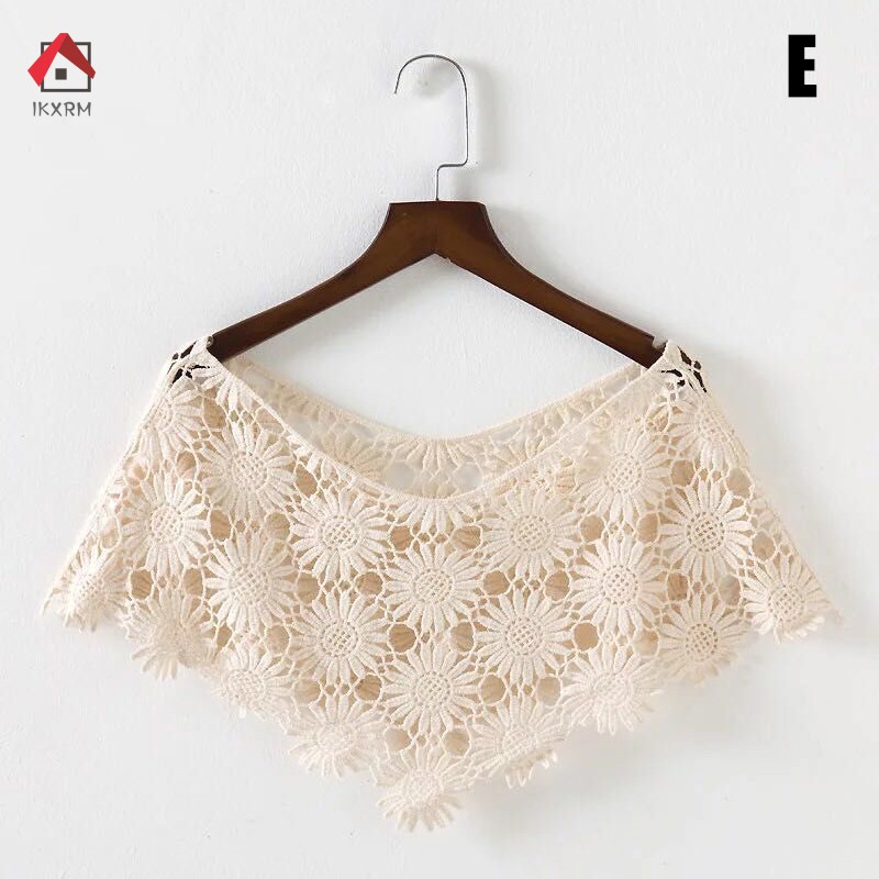 Áo Choàng Đan Len Phối Ren Phong Cách Cổ Điển Dành Cho Nữ | BigBuy360 - bigbuy360.vn