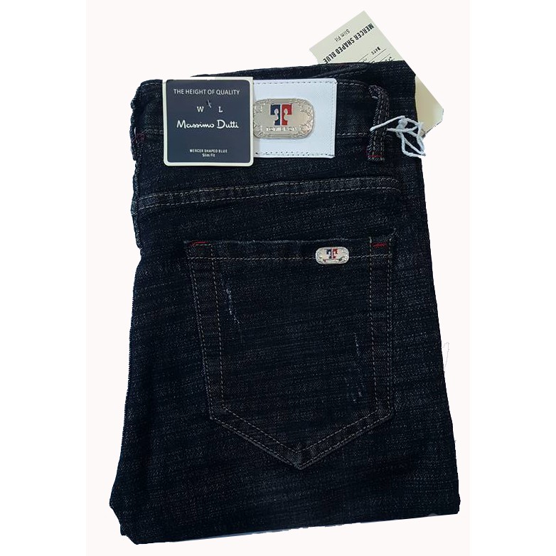 Quần Bò Nam Cao Cấp Demin Xám Đen | BigBuy360 - bigbuy360.vn