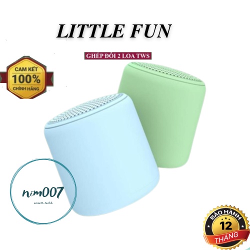 Loa bluetooth InPods LitteFun chính hãng Pass vòm 360 độ ghép đôi loa TWS âm thanh siêu hay