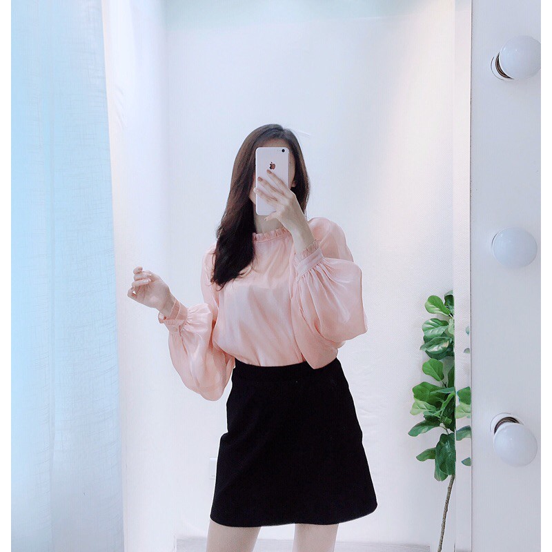 ÁO SƠ MI NỮ CÁNH DƠI HÀNG THIẾT KẾ