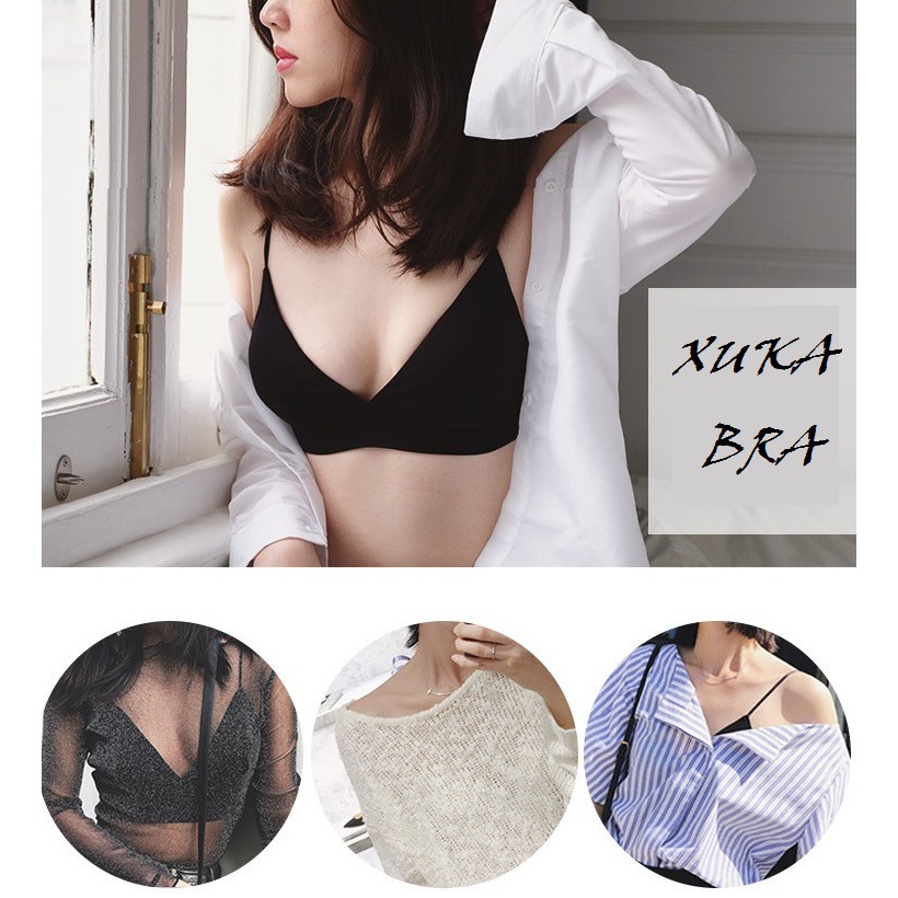 SIÊU PHẨM ÁO LÓT COTTON 2 DÂY PHONG CÁCH BRALETTE