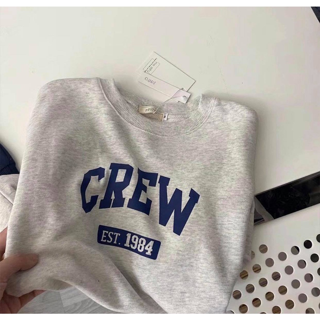 áo sweater CREW ( ảnh thât 100%)