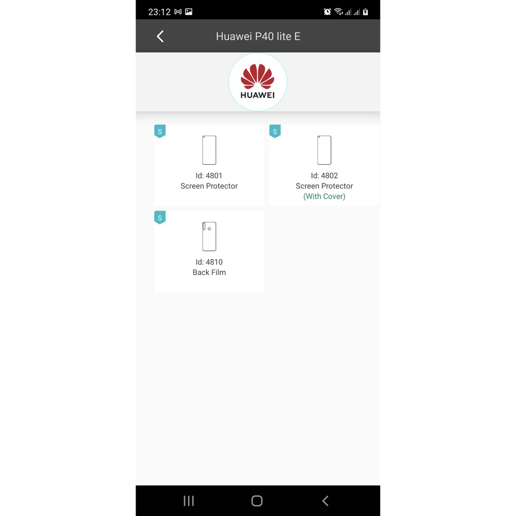 Miếng dán PPF Huawei P40 Pro / P40 Pro Plus / P40 Lite / P40 Lite 5G / P40 Lite E màn hình, mặt lưng
