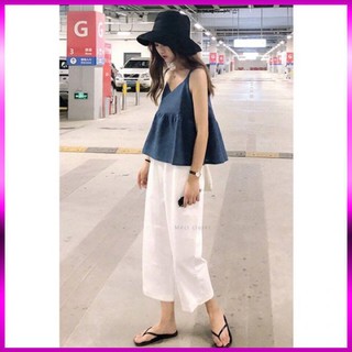 Quần Culottes Chất Đũi Loại 1 hàng cao cấp