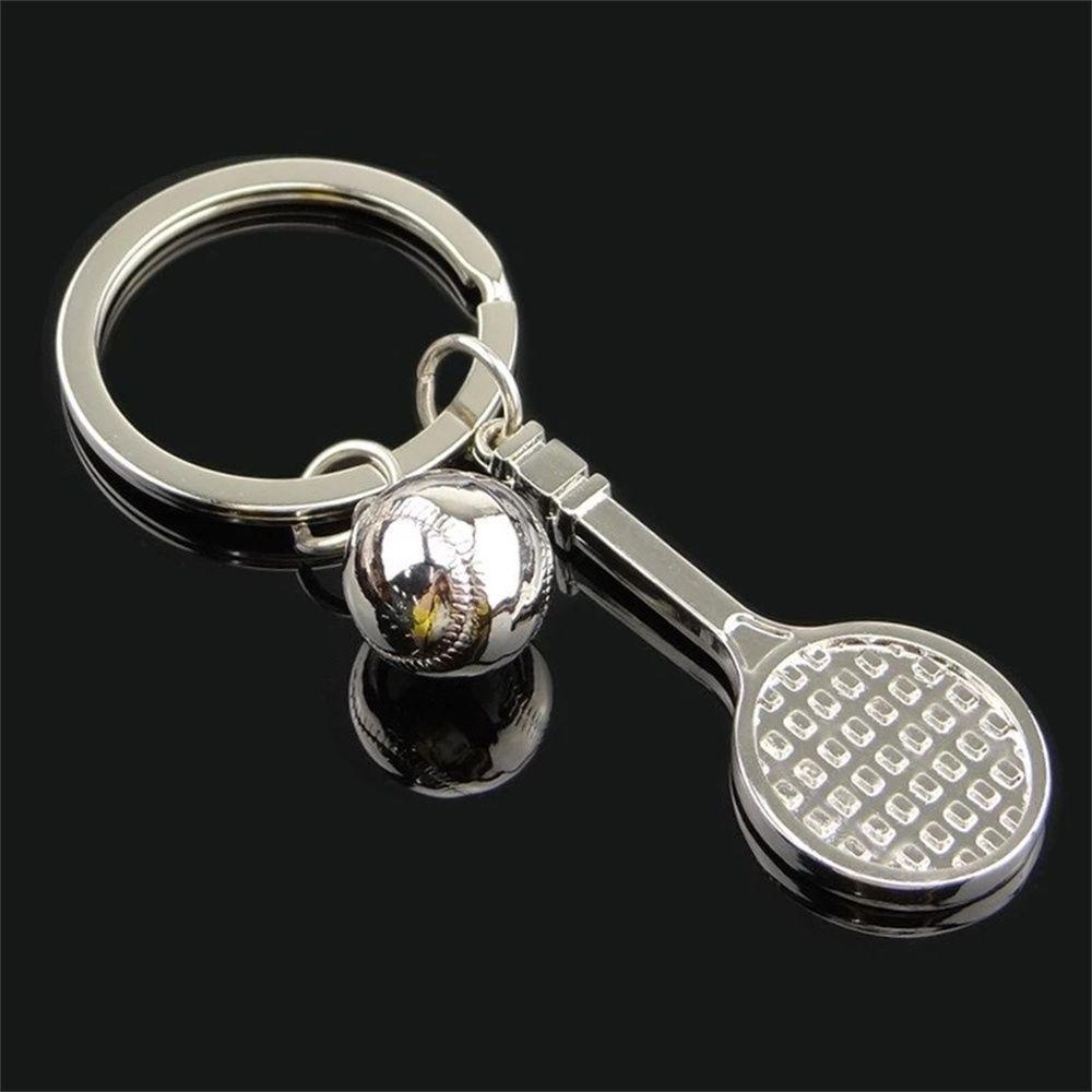 Móc Khóa Hình Vợt Cầu Lông / Tennis Độc Đáo