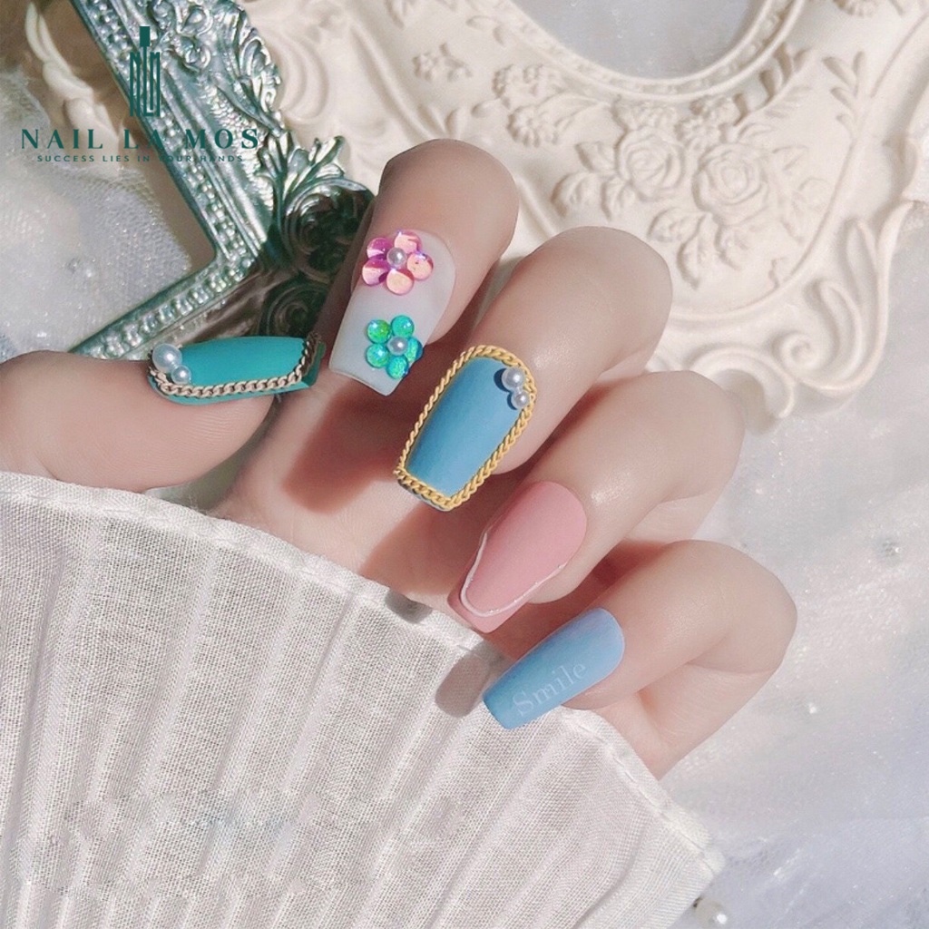 Đá giọt sương cao cấp đính móng tay đủ size - đá nail tạo hiệu ứng giọt nước lấp lánh phong cách Hàn Nhật