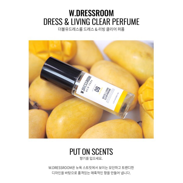 SHOP SBAY ĐÀ NẴNG [Liên tục cập nhật mùi mới] Nước xịt thơm W.Dressroom Hàn Quốc các OPPA tin tưởng lựa chọn (BTS)