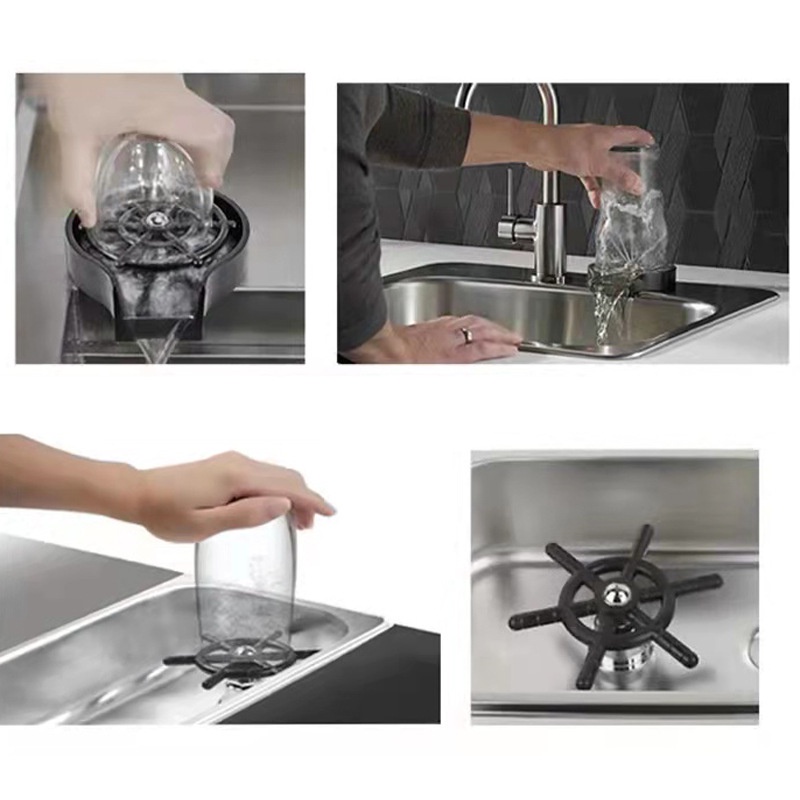 PVN44399 Dụng Cụ Vệ Sinh Cốc Thủy Tinh Đa Năng Tự Động Dễ Lắp Đặt Cho Nhà Bếp Giá Rẻ