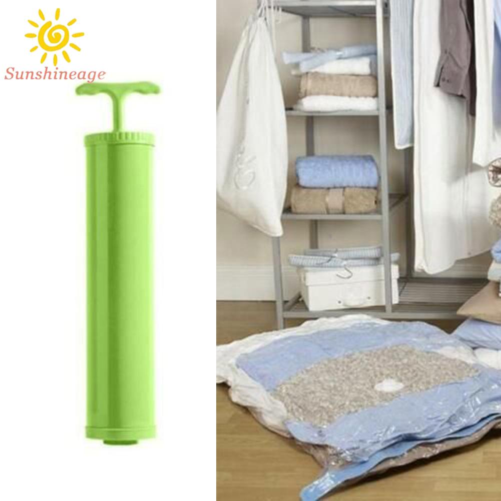 1*Manual Vacuum Seal Compressed Storage Bag Pump Compact Hand Air Vacuum Pump