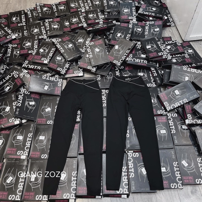 Quần Legging Hộp Cạp Chữ Đan Chéo