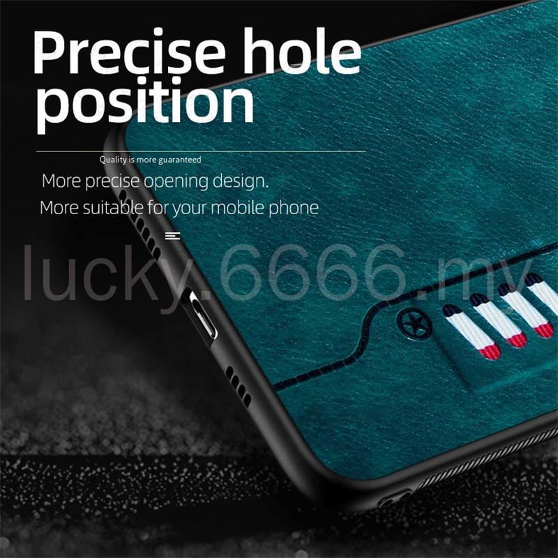 Huawei P Smart Z Nova 2 Lite Y6s Y7 Y6 Y9 Pro Prime 2018 2019 Mobile Phone Case High-end PU Texture Protective Cover Silicone Shockproof Soft Cover Mobile Phone Case Box