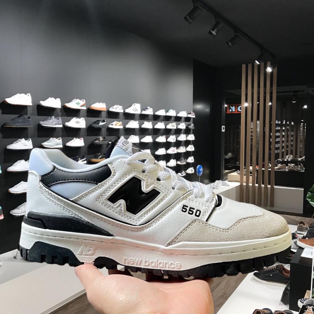 Giày n.𝐞.𝐰 𝐛.𝐚.𝐥𝐚.𝐧.𝐜𝐞 𝟓.𝟓𝟎 'White Green' B550, N.B550 xanh lá bản SC BẢN N.EW,N.b550 TRẮNG ,Xanh Lá , Xanh Biển