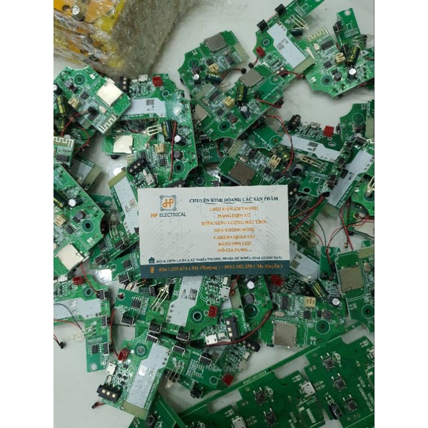 Mạch loa bluetooth SD03 có khay thẻ nhớ SD