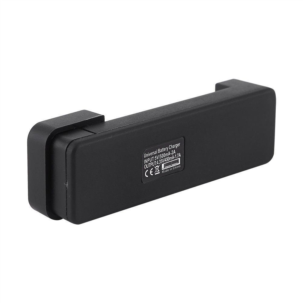 Universal Indicator Battery Charger Dock Cradle For Cell Mobile Phone Black