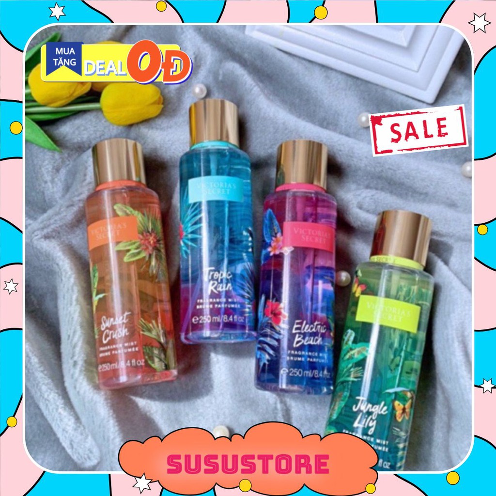 (Susustore) Xịt Thơm Body Mist Victoria’s Secret - NEON PARADISE