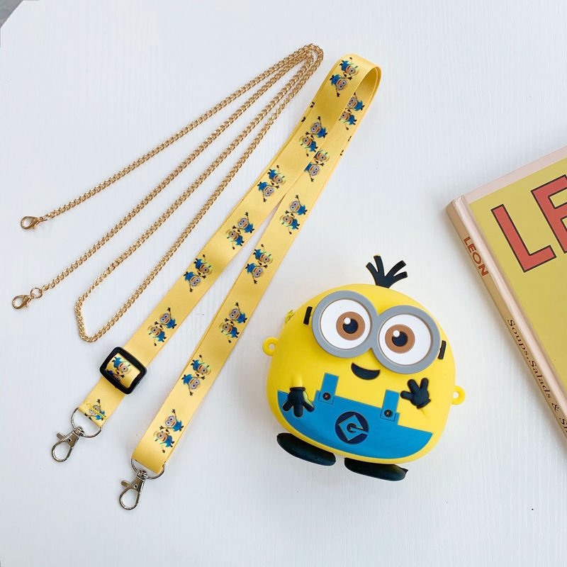 Ví Đựng Tiền Xu Hình Minion Dễ Thương Cho Bé