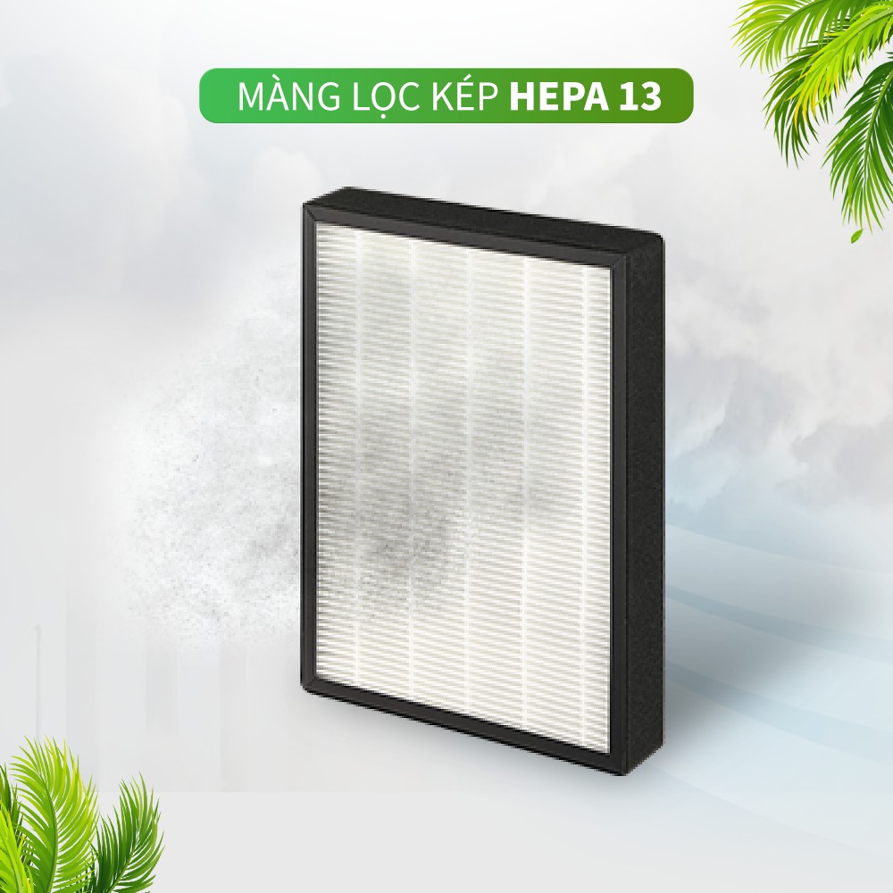 [Mã ELHA22 giảm 6% đơn 300K] Máy lọc không khí Qnicare AirQ-100V (33m² - Hàng chính hãng)