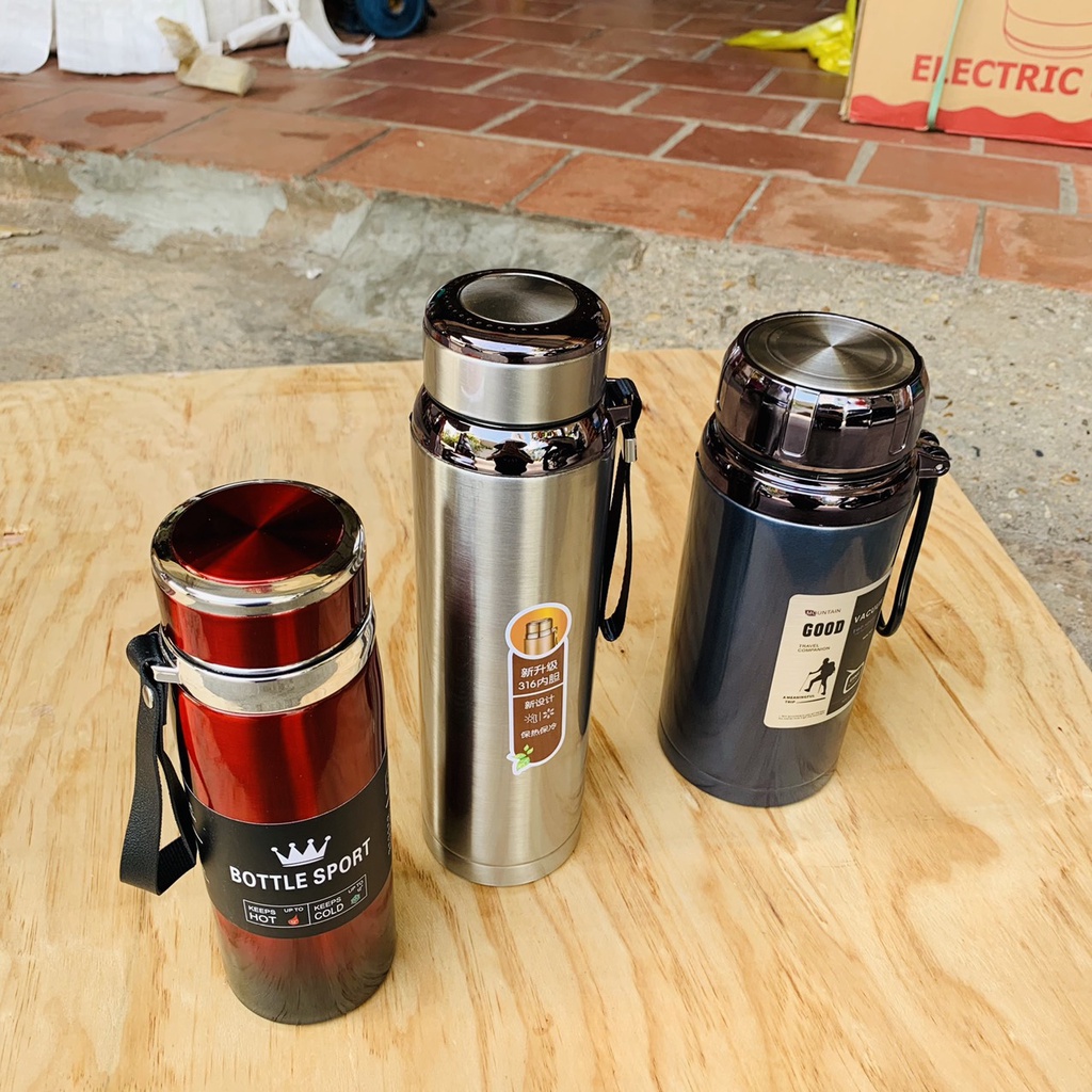 Bình giữ nhiệt nóng lạnh 800-1000-1200ml  inox 304 cao cấp