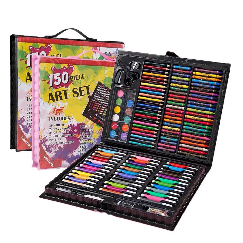 Hộp bút màu 150 chi tiết cho bé thỏa sức sáng tạo
