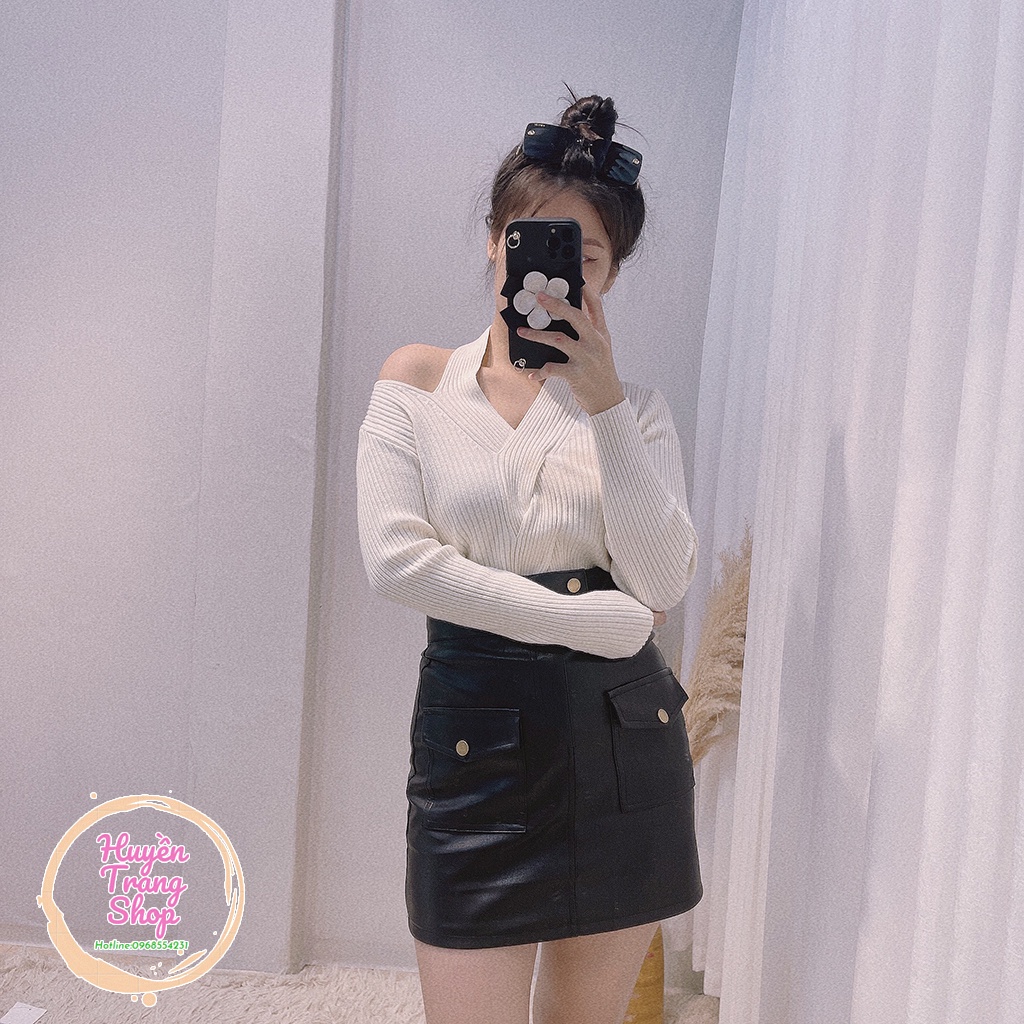 Chân váy da HOT HIT | BigBuy360 - bigbuy360.vn