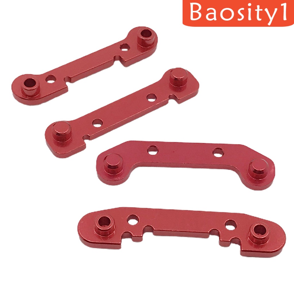 Bộ 4 Cánh Tay Xoay Thay Thế Bằng Kim Loại Nâng Cấp Cho Mô Hình Xe Hơi Điều Khiển Từ Xa Wltoys 1: 14 144001