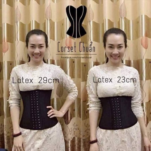 đai latex 25 xương 23cm (Loại ngắn)