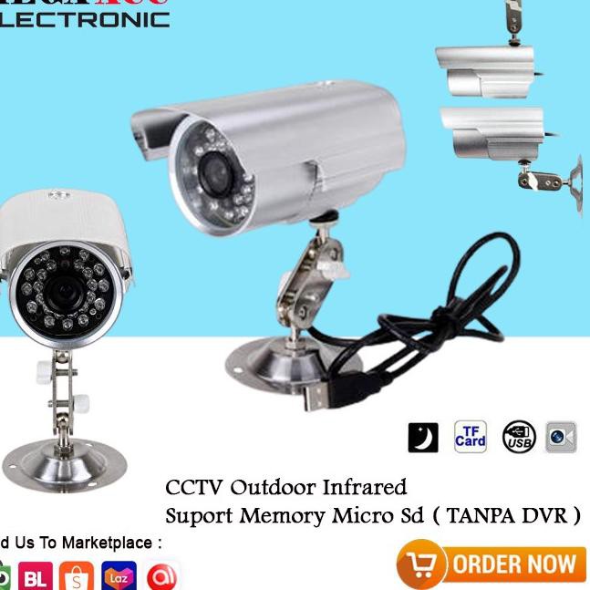 (giảm Giá Sốc) Bộ Thiết Bị Cctv Micro Sd Cctv Outdoor 600tvl Cctv Micro Sd