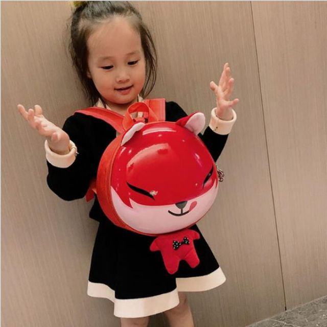 Ba Lô (Balo) Hình Hoa Quả/Con Vật Cho Bé Đi Học Mầm Non, Mẫu Giáo