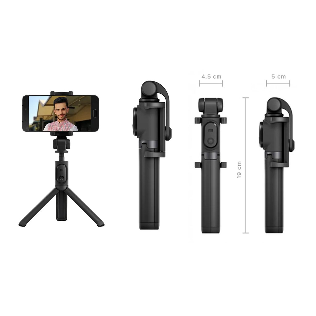 Gậy Tự Sướng Bluetooth Xiaomi Selfie Strick Tripod 3 chân | BigBuy360 - bigbuy360.vn