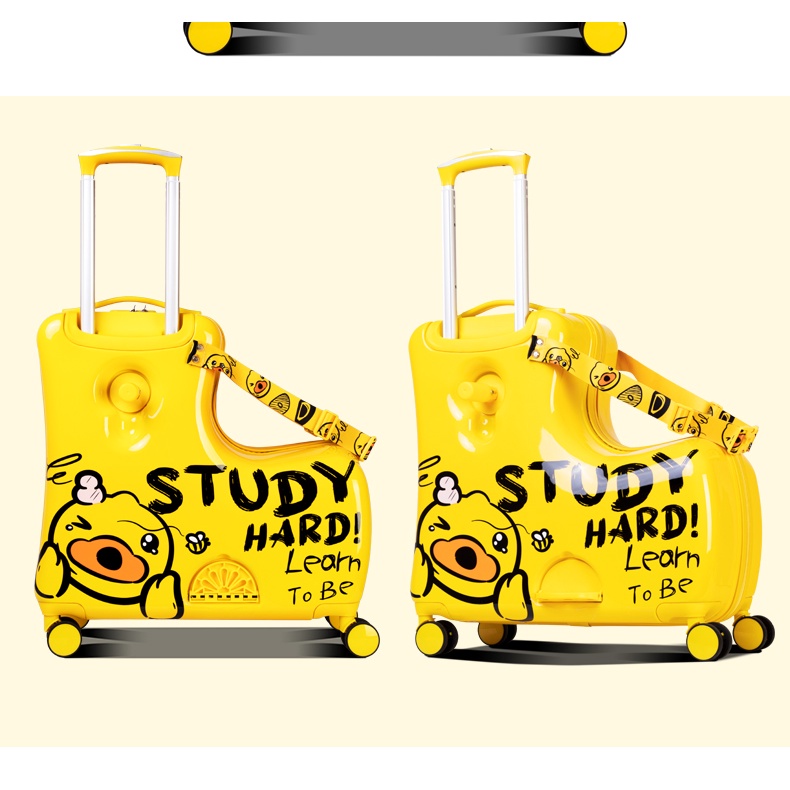 Vali cho bé B.Duck hàng chính hãng bảo hành 12 tháng