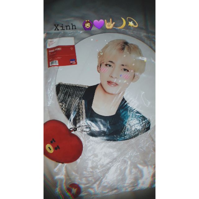 [SẴN] QUẠT IMAGE PICKET V BTS