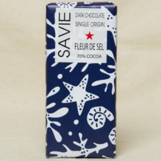 socola đen Savie nhân muối fluer 70% cacao