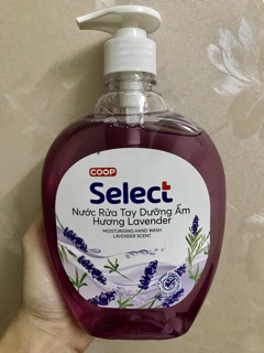 NƯỚC RỬA TAY SELECT COOP 510g