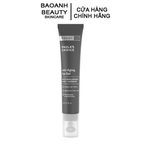 Kem mắt chống lão hóa, kem mắt giảm thâm kèm đầu massage Resist Anti-Aging Eye Gel