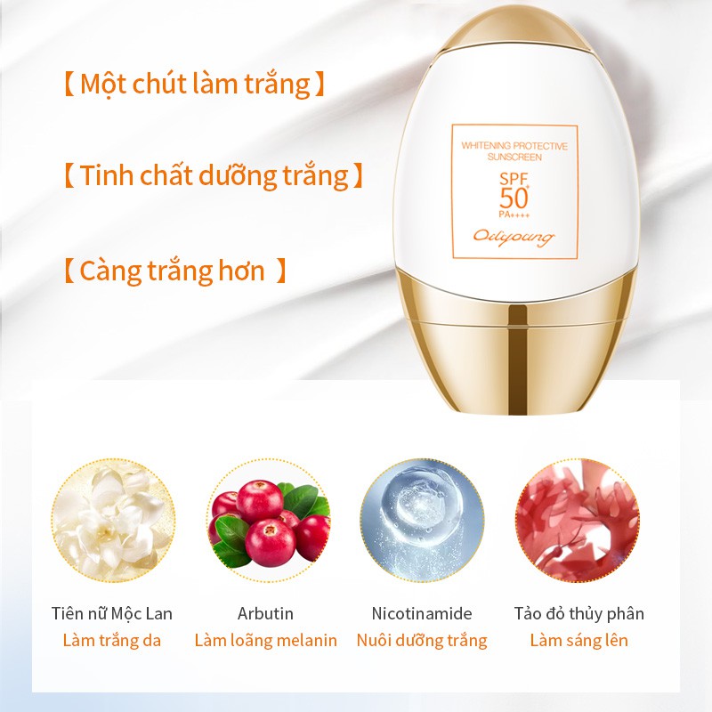 Oilyoung Kem Chống Nắng Làm Trắng Da Chống Thấm Nước Spf50 + Pa + + + 40g