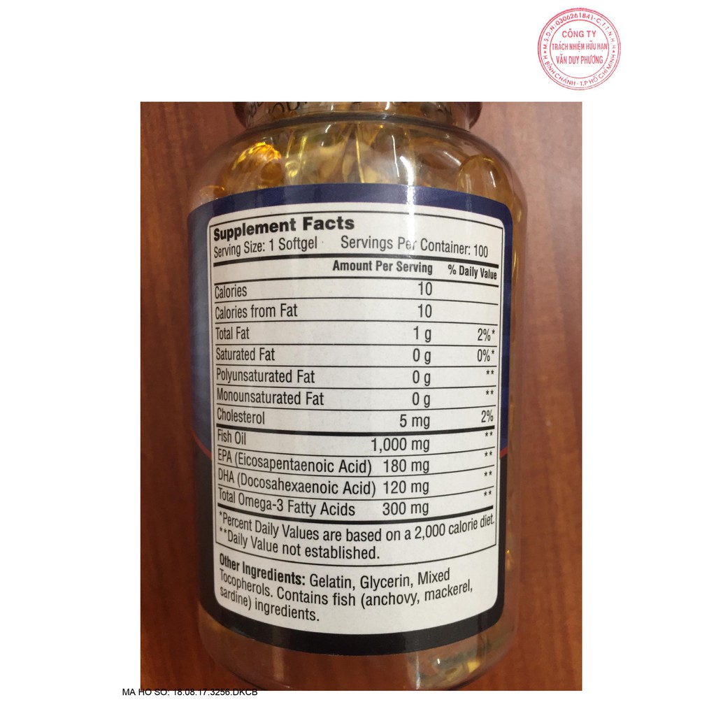 [Mã 66FMCGSALE hoàn 8% xu đơn 500K] Viên Uống Dầu Cá Pharmekal Omega 3 Fish Oil 1000Mg 100 Viên | BigBuy360 - bigbuy360.vn