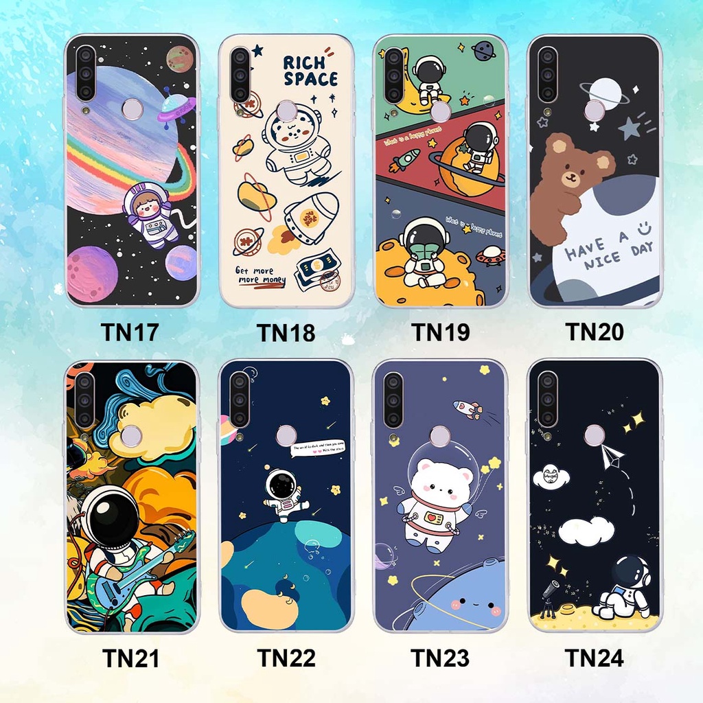Ốp Vsmart Joy 3 / Joy3 in hình vũ trụ, phi hành gia bầu trời cute dễ thương
