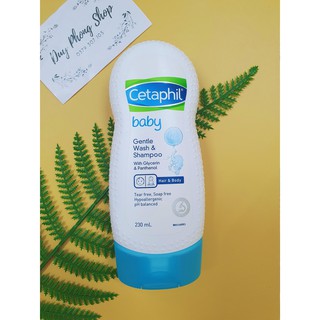 Sữa tắm gội toàn thân cho bé cetaphil baby 2 in 1 - úc