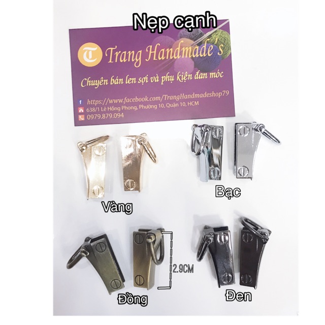 Nẹp cạnh túi xách