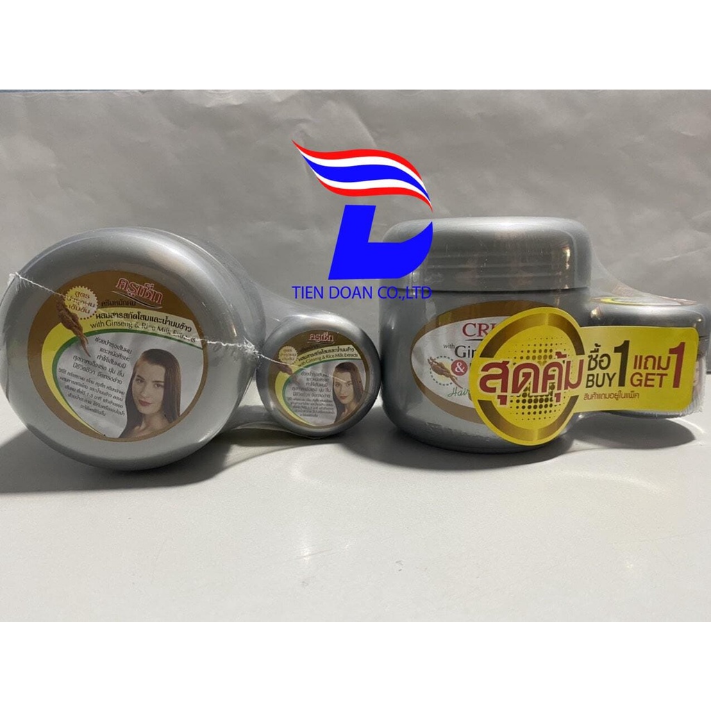 Kem ủ tóc cruset Nhân Sâm ⚡ HÀNG NHẬP KHẨU ⚡ Thái Lan chính hãng 500g