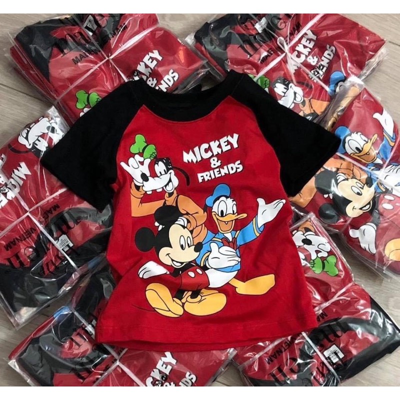 Set 2 áo phông mickey (kèm túi)