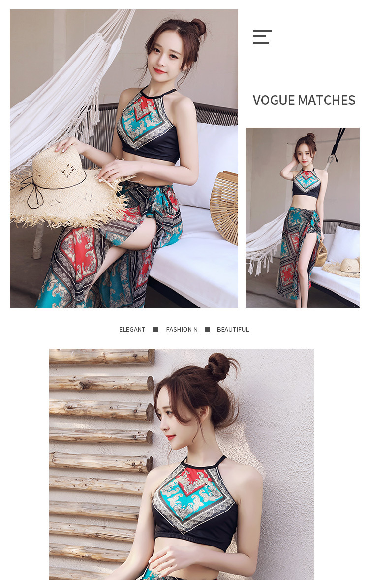 Bộ Bikini Kèm Áo Khoác Ngoài Quyến Rũ Cho Nữ | BigBuy360 - bigbuy360.vn
