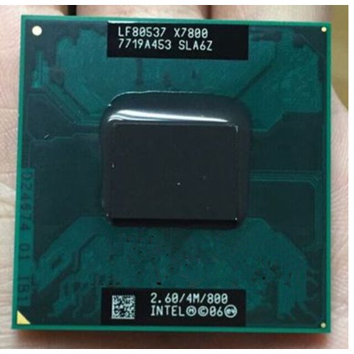 Chip CPU Intel Core 2 Extreme X7800 2,6Ghz 4MB bus 800 Cache siêu khỏe dành cho laptop cổ GM965, GL960, GL40, GM45