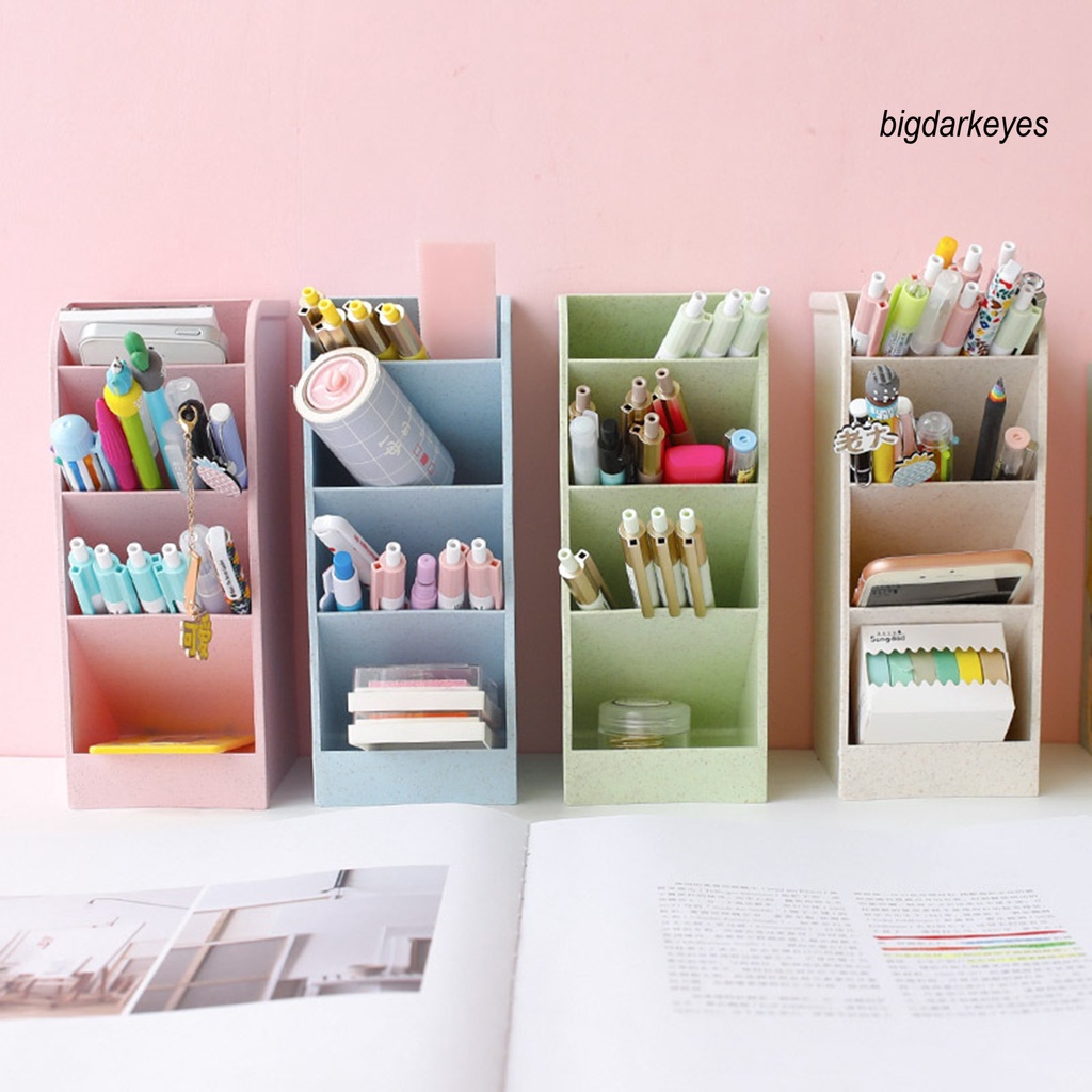 Giá Đỡ Bút Bằng Nhựa Chống Trượt Thiết Kế Nghiêng Dành Cho Học Sinh Nhân Viên Văn Phòng