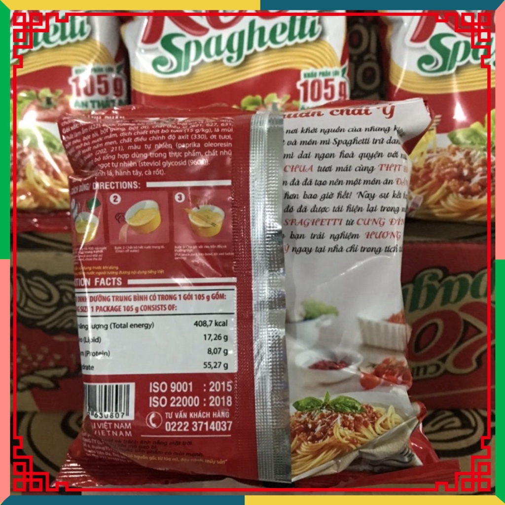 HOT LIKE Mì Trộn Cung Đình Kool Spaghetti gói 105g